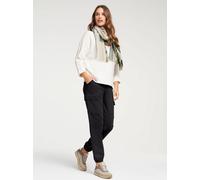 Jogger Pants, Damen, Gr. 34, Normalgrößen, schwarz, 70% Baumwolle, 25% Polyester, 5% Elasthan, RICK CARDONA BY HEINE, unifarben, lang, Hosen (22337739-34) schwarz