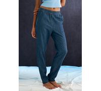 Jogger Pants H.I.S, Damen, Gr. 32/34, N-Gr, jeansblau, Obermaterial: 65% Lyocell, 35% Baumwolle, unifarben, Basic, bequem lang, Hosen, gerade geschnitten, in Denim Optik (29800166-32) jeansblau
