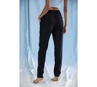 Jogger Pants H.I.S, Damen, Gr. 32/34, N-Gr, schwarz, Obermaterial: 65% Lyocell, 35% Baumwolle, unifarben, Basic, bequem lang, Hosen, gerade geschnitten, in Denim Optik (69720617-32) schwarz