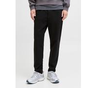 Jogger Pants JACK & JONES "JPSTACE NEO JOGGER PANTS NOOS", Herren, Gr. XS, N-Gr, schwarz, Web, Obermaterial: 72% Baumwolle, 23% Polyester, 5% Elasthan, unifarben, regular fit knöchellang, Hosen Jogger