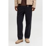 Jogger Pants JACK & JONES "JPSTKARL LAWRENCE ARC JOGGER SN", Herren, Gr. S, N-Gr, schwarz, Web, Obermaterial: 100% Baumwolle, unifarben, lang, Hosen (52201240-S) schwarz