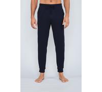 Jogger Pants JOOP "Comfort", Herren, Gr. XL, N-Gr, blau, Obermaterial: 95% Baumwolle, 5% Elasthan, unifarben, casual, Basic lang, Hosen, Mit Tunnelzug und Bindeband (83012524-XL) blau