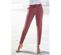 Jogger Pants LASCANA Gr. 38, N-Gr, lila (beere) Damen Hosen (35228554-38) beere