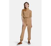 Jogger Pants MADELEINE "Hose Edle Joggpants", Damen, Gr. 36, N + K Gr, braun (muskatbraun), Obermaterial: 91% Polyester PES. 9% Elasthan EL., Modern, Hosen (75873211-36) muskatbraun