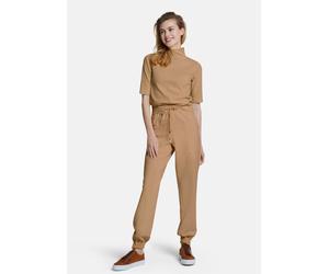 Jogger Pants MADELEINE "Hose Edle Joggpants", Damen, Gr. 36, N + K Gr, braun (muskatbraun), Obermaterial: 91% Polyester PES. 9% Elasthan EL., Modern, Hosen (75873211-36) muskatbraun