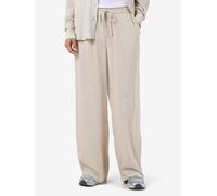 Jogger Pants NOISY MAY "NMLEILANI NW LOOSE PANTS WVN NOOS", Damen, Gr. S, N-Gr, natural, Web, Obermaterial: 77% Viskose, 23% Leinen, unifarben, regular fit knöchellang, Hosen (69751740-S) natural