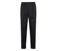 Jogger Pants PHILIPP PLEIN "Jogginghose", Herren, Gr. 56, EURO-Größen, schwarz (02, schwarz), Stoff: 41% Polyester, 55% Wolle, 4% Elasthan. Futter: 65% Polyamid, 35% Baumwolle, Hosen (36069945-56) 02,