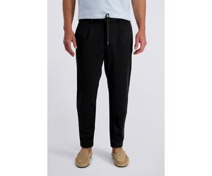 Jogger Pants PIERRE CARDIN "PC-Crozon Jogg Pants", Herren, Gr. 33, Länge 32, schwarz, Web, Obermaterial: 52% Polyester, 21% Polyamid, 17% Viskose, 10% Elasthan, bequem lang, Hosen, im Chinohosen- Styl