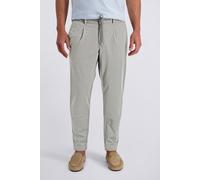 Jogger Pants PIERRE CARDIN "PC-Crozon Jogg Pants", Herren, Gr. 38, Länge 36, sharkgray, Web, Obermaterial: 52% Polyester, 21% Polyamid, 17% Viskose, 10% Elasthan, bequem lang, Hosen, im Chinohosen- St