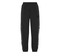 Jogger Pants PLEIN SPORT "Scratch", Damen, Gr. XL, US-Größen, schwarz (02, schwarz), Obermaterial: 89% Polyamid, 11% Elasthan, Hosen (62837723-XL) 02, schwarz