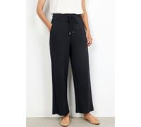 Jogger Pants SOYACONCEPT "SC-BANU 33", Damen, Gr. S, N-Gr, schwarz, Sweatware, Obermaterial: 48% Modal, 48% Polyester, 4% Elasthan, unifarben, gerade knöchellang, Hosen, mit geradem Bein (61723644-S) 
