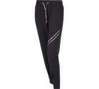 Jogger Pants SPORTALM KITZBÜHEL, Damen, Gr. 46, N-Gr, schwarz, Jersey, Obermaterial: 52% Modal, 42% Polyester, 6% Elasthan, unifarben, regular fit knöchellang, Hosen, mit Animalprint (57094150-46) sch