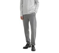 Jogger Pants TOM TAILOR DENIM, Herren, Gr. S, N-Gr, grau (grau melange pique), Obermaterial: 75% Polyester, 22% Viskose, 3% Elasthan. Futter: 100% Polyester, meliert, loose fit knöchellang, Hosen Jogg
