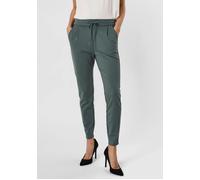 Jogger Pants VERO MODA "VMEVA MR LOOSE STRING PANT GA NOOS", Damen, Gr. L (40), Länge 30, grün (balsam grün), Web, Obermaterial: 65% Viskose (LENZING™ ECOVERO™), 30% Nylon, 5% Elasthan, unifarben, loo