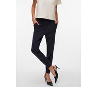 VERO MODA Stoffhose Elegante Stretch Business Pants Lockere Hose mit Kordelzug VMEVA, Farben:Blau-2,Größe Damen:XXL/L30,Z - Länge L30/32/34/36/38:L30