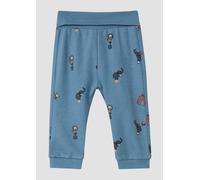 Jogging Pants mit All-over-Print aus Strukturjersey 80 blau 2168997.54A1.80