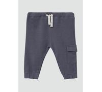 Jogging Pants mit Elastikbund aus Strukturjersey 80 grau 2168999.9825.80