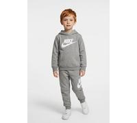 Jogginganzug NIKE SPORTSWEAR "NKN CLUB FLEECE SET", Jungen, Gr. 12M (80), grau, Sweatware, Obermaterial: 60% Baumwolle, 40% Polyester, meliert, Sportanzüge Jogginganzug, mit Kapuze, aus Fleece (421221