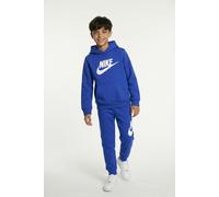 Jogginganzug NIKE SPORTSWEAR "NKN CLUB FLEECE SET", Jungen, Gr. 18M, game royal, Sweatware, Obermaterial: 60% Baumwolle, 40% Polyester, Sportanzüge Jogginganzug, mit Kapuze, mit elastischem Bund und g