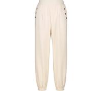 Jogginghose ALIFE & KICKIN "Damen ArletteAK T", Damen, Gr. XS, Normalgrößen, weiß (chalk), 55% Viskose, 39% Polyester (davon 100% recycelt), 6% Elasthan, Hosen Jogginghose (28620526-XS) chalk