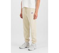 Jogginghose ALPHA INDUSTRIES "Basic Jogger SL II", Herren, Gr. 3XL, Normalgrößen, vintage weiß, Obermaterial: 80% Baumwolle, 20% Polyester, Hosen Jogginghose (58749841-XXXL) vintage weiß