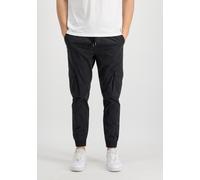 Jogginghose ALPHA INDUSTRIES "ALPHA Men - Cargo Pants Nylon Jogger" Gr. 3 XL, Normalgrößen, schwarz (black) Herren Hosen Jogginghosen (10653134-XXXL)
