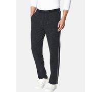 Jogginghose BABISTA "Jogginghose COSIMERRI", Herren, Gr. XL, N-Gr, blau (dunkelblau melange), Obermaterial: 85% Baumwolle CO. 10% Polyester COOLMAX PES(Coolmax). 5% Elasthan EL., Hosen Jogginghose (83