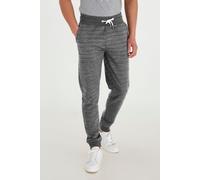 Jogginghose BLEND "BHHenny", Herren, Gr. XL, US-Größen, schwarz, Sweatware, 60% Baumwolle, 40% Polyester, regular fit lang, Hosen Jogginghose, Sweatpants mit Gummi-Patch (42924155-XL) schwarz