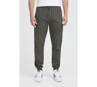 Jogginghose BLEND "BHTino", Herren, Gr. 38, Länge 32, iron gate, Twill, 98% Baumwolle, 2% Elasthan, unifarben, normal lang, Hosen Jogginghose, Stilvolle Cargohose mit Taschen (11786712-38) iron gate