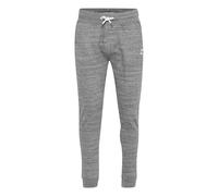 Jogginghose BLEND "BHHenny", Herren, Gr. 3XL, US-Größen, pewter mix, Sweatware, 60% Baumwolle, 40% Polyester, regular fit lang, Hosen Jogginghose, Sweatpants mit Gummi-Patch (22049143-XXXL) pewter mix