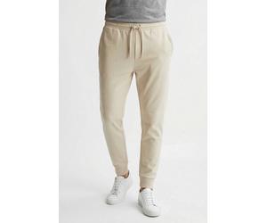 Jogginghose BOSS GREEN "Hadiko", Herren, Gr. L, N-Gr, light beige272, Web, Obermaterial: 95% Baumwolle, 5% Elasthan, regular fit lang, Hosen Jogginghose, mit Kordel (75725067-L) light beige272