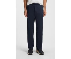 Jogginghose BOSS GREEN, Herren, Gr. L, N-Gr, dunkelblau402, Web, Obermaterial: 99% Polyester, 1% Elasthan, unifarben, regular fit lang, Hosen Jogginghose, Jogpants Sweatpants Stretchhose (52561326-L)