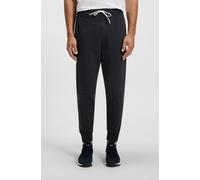 Jogginghose BOSS GREEN "Pants Zone", Herren, Gr. M, N-Gr, dunkelblau403, Web, Obermaterial: 62% Baumwolle, 33% Polyester, 5% Elasthan, unifarben, lang, Hosen Jogginghose, Regular fit, Tunnelzug, Mittl