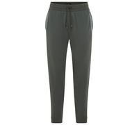 Jogginghose BOSS "Tracksuit Pants", Herren, Gr. XL, N-Gr, grün (open grün 345), Jersey, Obermaterial: 70% Baumwolle, 30% Polyester, unifarben, lang, Hosen Jogginghose, Neuheit, elastischer Bund mit Tu