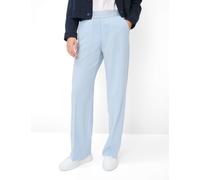 Jogginghose BRAX "Style MAINE", Damen, Gr. 36K (18), Kurzgrößen, vintage, Web, 53% Polyester, 43% Schurwolle, 4% Elasthan, Hosen Jogginghose (91768103-18) vintage