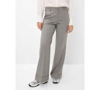 Brax Damen Palazzohose Style MAINE SMOKE GREY, grau, Gr. 44K