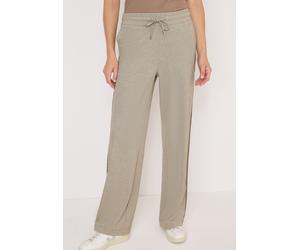 Jogginghose CECIL "Style Neele", Damen, Gr. XL (44), Länge 30, toffee cream melange, Web, Obermaterial: 53% Polyester, 37% Viskose, 10% Elasthan. Futter: 100% Polyester, meliert, loose fit knöchellang