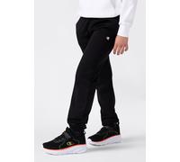 Jogginghose CHAMPION, Jungen, Gr. M (140/146), N-Gr, schwarz (nbk, ns), Obermaterial: 73% Baumwolle, 27% Polyester, Hosen Jogginghose, für Kinder, sportlicher Stil, aus Baumwolle und Polyester (654264