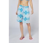Jogginghose CHIEMSEE, Damen, Gr. L (42/44), Normalgrößen, blau (tropical breeze), 100% Viskose, Hosen Jogginghose (44339037-L) tropical breeze