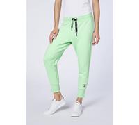 Jogginghose CHIEMSEE, Damen, Gr. XXXL (54/56), Normalgrößen, grün (neptune grün), 60% Baumwolle, 40% Polyester, Hosen Jogginghose (89483634-XXXL) neptune grün