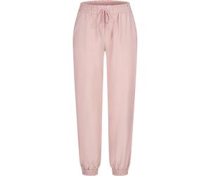 Jogginghose CLOUD 5IVE "CLOUD 5IVE Stoffhose mit 2-Pockets und Tunnelzug", Damen, Gr. XL, US-Größen, pale mauve, 90% Lyocell, 10% Polyester, unifarben, normal, Hosen Jogginghose (16280722-XL) pale mau