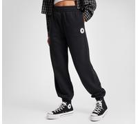 Jogginghose CONVERSE "WOMEN'S CONVERSE RETRO CHUCK TAYLOR", Damen, Gr. XS, N-Gr, schwarz, Obermaterial: 80% Baumwolle, 20% Polyester, Hosen Jogginghose (90237956-XS) schwarz