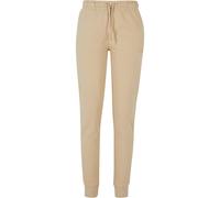 Jogginghose DEF "DEF Damen Swearpants Lola", Damen, Gr. XS, US-Größen, beige, 95% Baumwolle, 5% Elasthan, unifarben, normal, Hosen Jogginghose (33067606-XS) beige