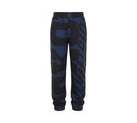 Jogginghose ECKO UNLTD. "Ecko Unltd. Ecko Unltd. Big Font Jogginghosen", Herren, Gr. M, US-Größen, schwarz, blau, 80% Baumwolle, 20% Polyester, loose fit, Hosen Jogginghose (88852522-M) schwarz, blau
