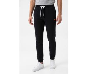 Jogginghose ELLESSE "ISLINGTON JOG PANT", Herren, Gr. M, N-Gr, schwarz, Sweatware, Obermaterial: 80% Baumwolle, 20% Polyester, unifarben, figurumspielend lang, Hosen Jogginghose, mit elastischem Bund