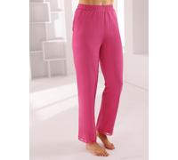 Jogginghose FEEL GOOD, Damen, Gr. 20/21, Kurzgrößen, pink (fuchsia), 100% Baumwolle, unifarben, Hosen Jogginghose (91150961-20) fuchsia
