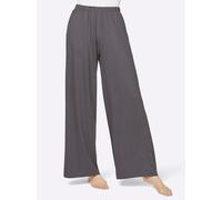Jogginghose FEEL GOOD, Damen, Gr. 20/21, Kurzgrößen, schwarz (schwarz, anthrazit), 50% Baumwolle, 50% Viskose, unifarben, Hosen Jogginghose (11622231-20) schwarz, anthrazit
