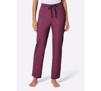Jogginghose FEEL GOOD, Damen, Gr. 22/23, Kurzgrößen, lila (malve), 95% Baumwolle, 5% Elasthan, unifarben, Hosen Jogginghose (45230660-22) malve