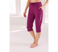 Jogginghose FEEL GOOD, Damen, Gr. 36/38, Normalgrößen, lila (malve), 95% Baumwolle, 5% Elasthan, unifarben, Hosen Jogginghose (93850631-36) malve