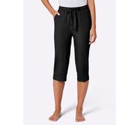 Jogginghose FEEL GOOD, Damen, Gr. 40/42, Normalgrößen, schwarz, 95% Baumwolle, 5% Elasthan, unifarben, Hosen Jogginghose (84755148-40) schwarz